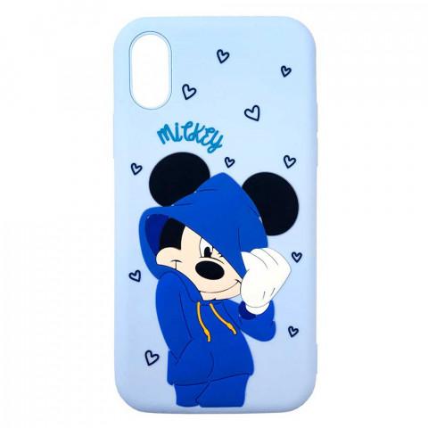 Чохол Disney для iPhone X/Xs Mickey Mouse Sky blue Чохол Disney для iPhone X/Xs Mickey Mouse Sky blue